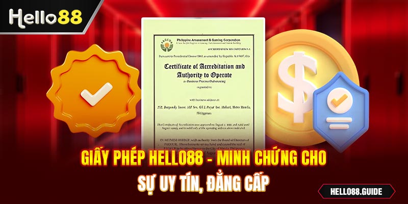 giấy phép hello88