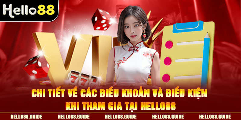 Chi tiết về các điều khoản và điều kiện khi tham gia tại Hello88