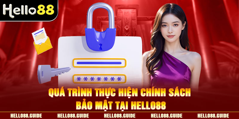 Quá trình thực hiện chính sách bảo mật tại Hello88